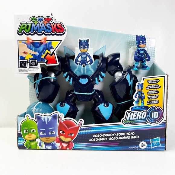 PJ Masks Robo-Catboy Preschool Toy with Lights and Sounds for Kids Ages 3 and Up - Picture 2 of 15